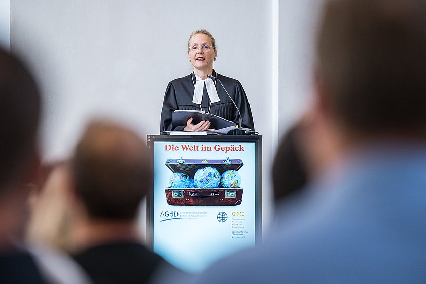 Prälatin Dr. Anne Gidion, evangelische Vorsitzende der GKKE (Gemeinsame Konferenz Kirche und Entwicklung)